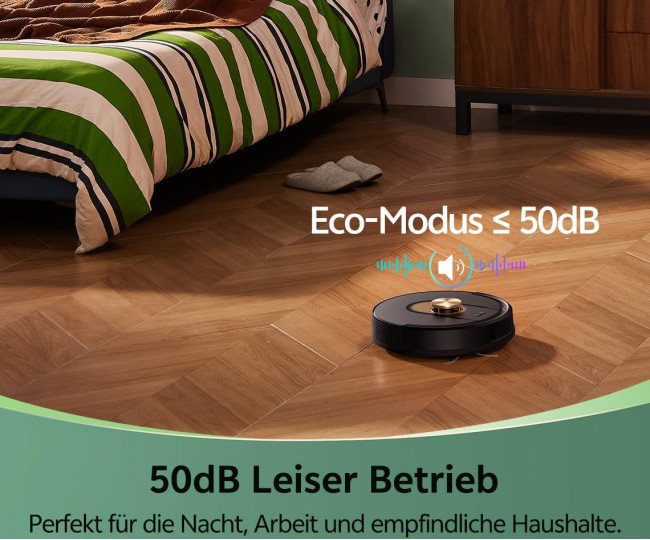 Робот-пилосос Vexilar 8000 із функцією вологого прибирання